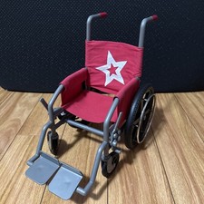 American Girl Doll Get Better Medical Wheelchair Red