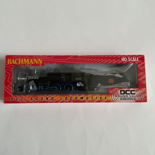 HO Bachmann 51814 Canadian National #409 ALCO 2-6-0 Dampflok DCC SOUND | Zustand: New