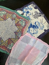 Original Vintage 20er-40er Jahre Taschentuch Konvolut - Need TLC