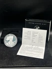 2021-S Proof $1 American Silver Eagle OGP & COA UNC Reeded US Coin A4