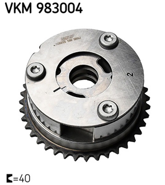 Skf Nockenwellenversteller Vkm 983004 FüR Opel Corsa S07 X15 Astra P10 Adam M13-image