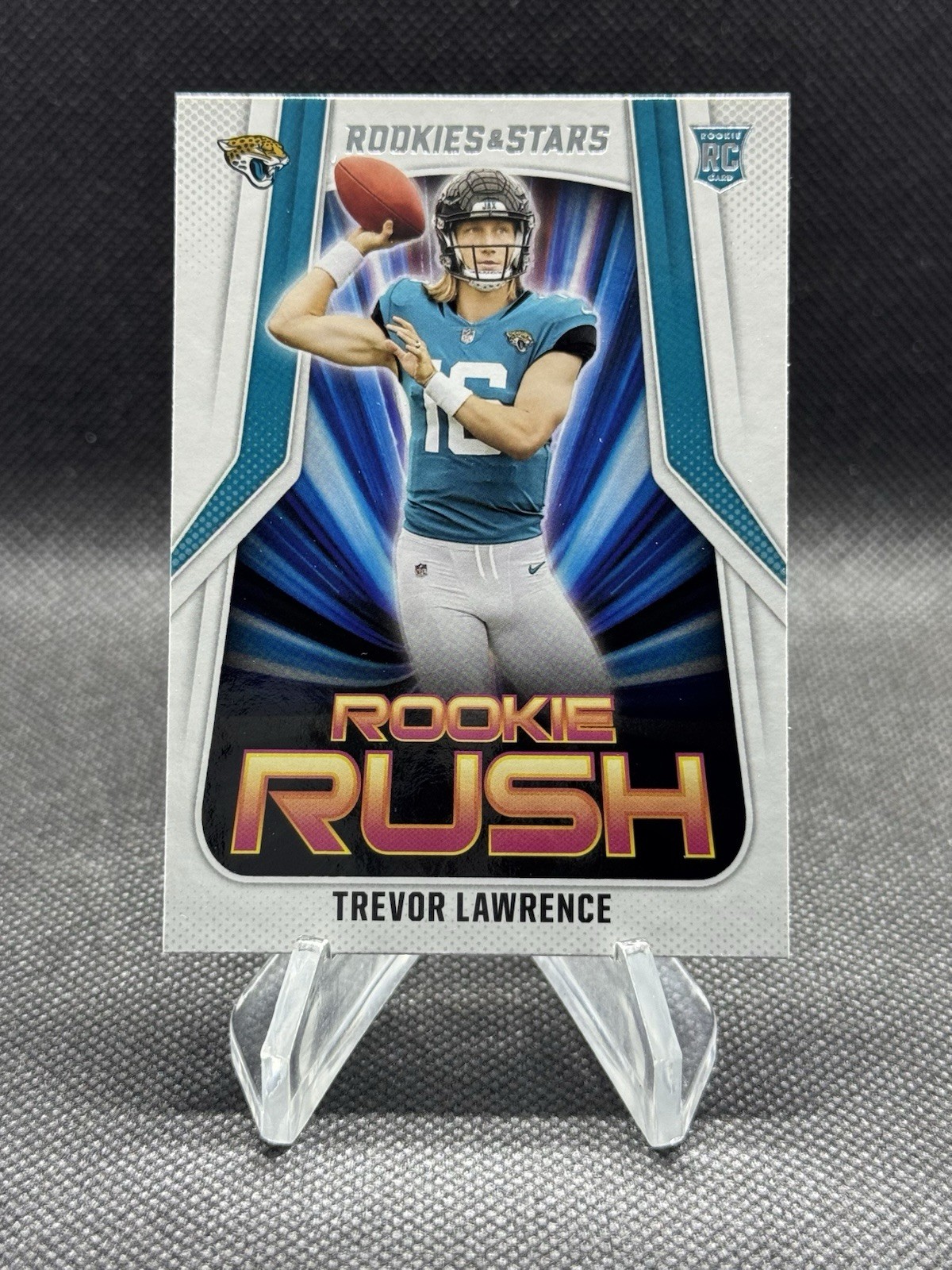 2021 Panini Rookies & Stars Trevor Lawrence Rookie Rush RC #RR-1