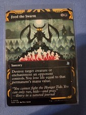 Feed the Swarm Secrets of Strixhaven Extended Art SoS MTG NM Uncommon