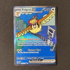Pidgeot EX 225/197 Obsidian Flames Special Illustration Rare on eBay