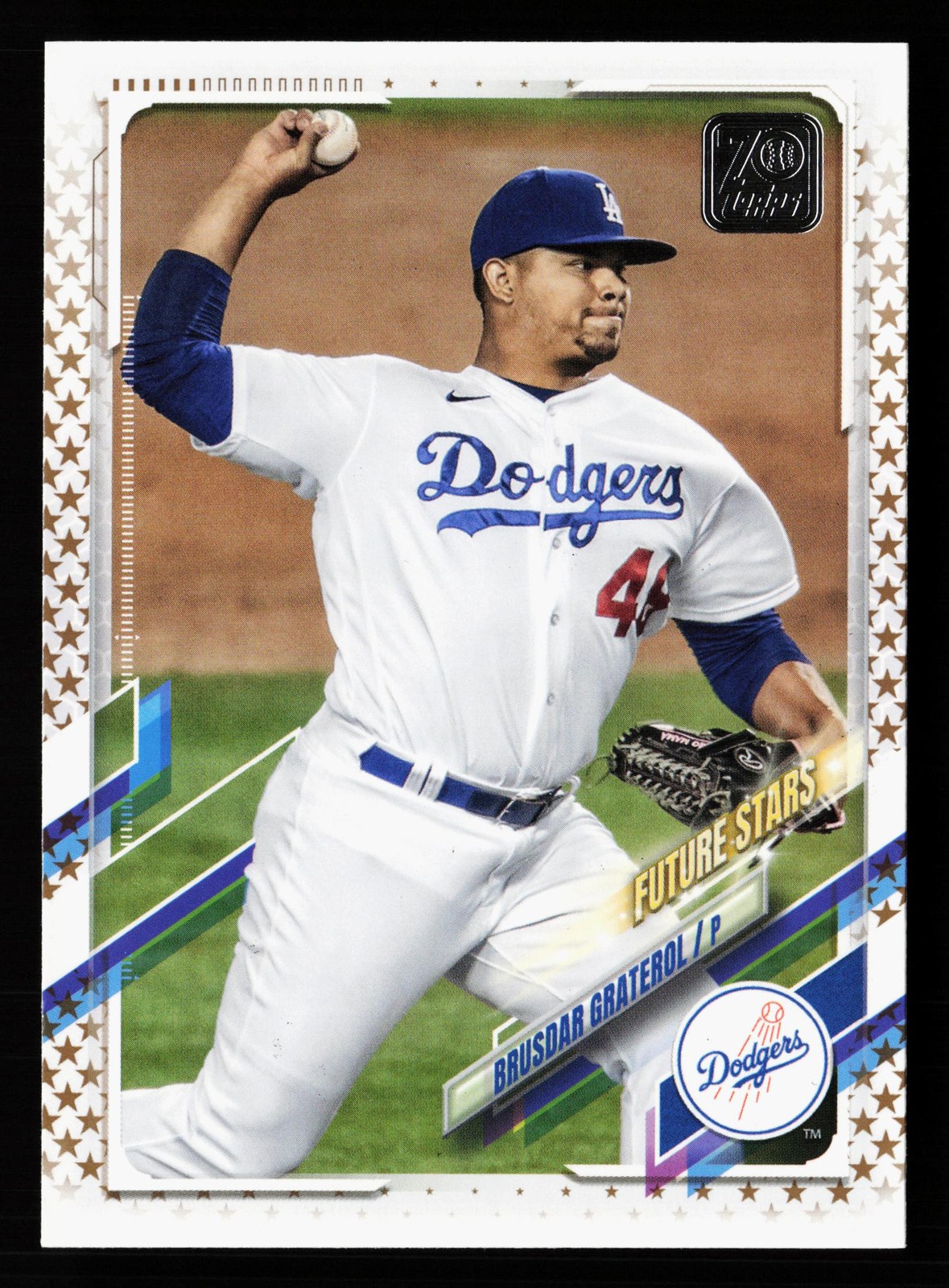 2021 Topps #85 Brusdar Graterol Gold Star