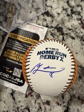 Ben Zobrist SIGNED HOME RUN DERBY X “MONEYBALL” Auto JSA Certified AUTOGRAPH