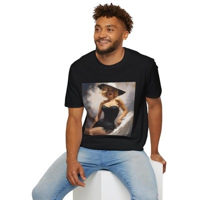 Bombshell Marilyn Monroe T-Shirt, Unisex Retro Tee, Gift for DAd  painting