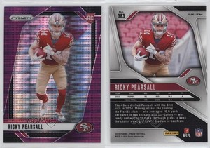 2024 Panini Prizm Rookies Purple Pulsar Prizm Ricky Pearsall #383 Rookie RC