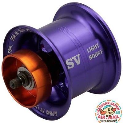 HEIGHTEN 21/22 DAIWA ALPHAS SV TW 32mm 800S 2-Step Spool Purple fm Japan