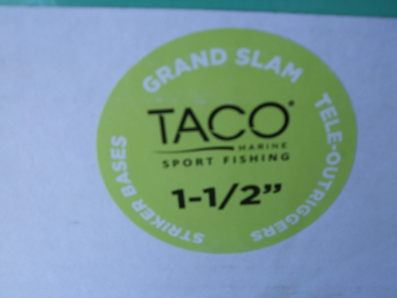 Taco 18' Outriggers *New in Box*  1  1/2 OT-0552BKA186