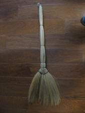 Straw Broom 35" with Straw Handle
