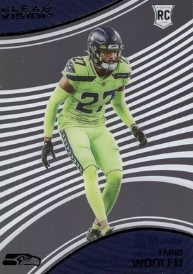 2022 Panini Chronicles Clear Vision Rookies #22 Tariq Woolen - FB