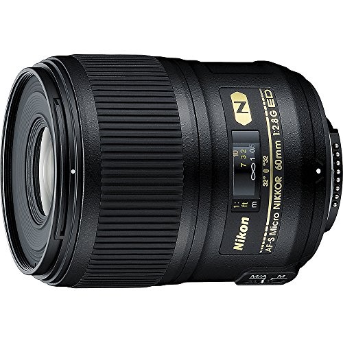 ヤマダ　Nikon AF-S Micro 60mm f/2.8G ED NIKON AF-S Micro NIKKOR 60 mm f/2.8G ED Lens - Black for