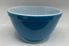 Vintage PYREX 401 Blue 1.5 pt Small Nesting Mixing Bowl USA