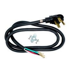 4-Prong 6ft Dryer Power Cord Universal 30A/250V with Strain Relief to Outlets 72
