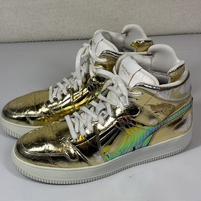 Ramomar New York Golden Heru Falcon Sneakers Shoes Mens Sz 10
