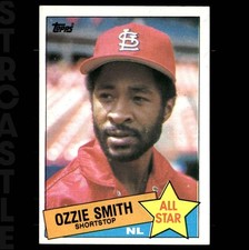 Ozzie Smith 1985 Topps All-Star #715 St. Louis Cardinals ⚾ Baseball Card HOF