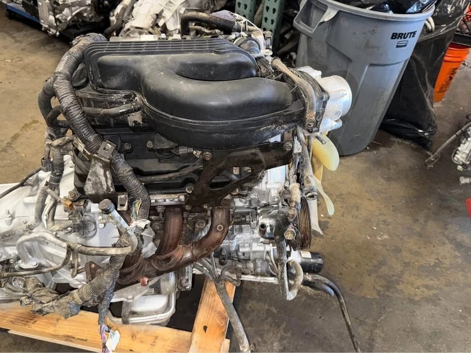 Nissan Frontier Xterra 2013 2014 2015 2016 2017 motor de 4,0 L VQ40DE 97 k millas Foto 3 de 4