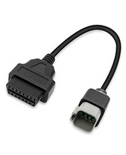 WUMZIJ Motorcycle 6 Pin OBD Diagnostic Cable Adapter Fit for BRP Moto ATV UTV