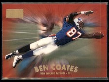 BEN COATES #43 1997 SkyBox Premium New England Patriots NM