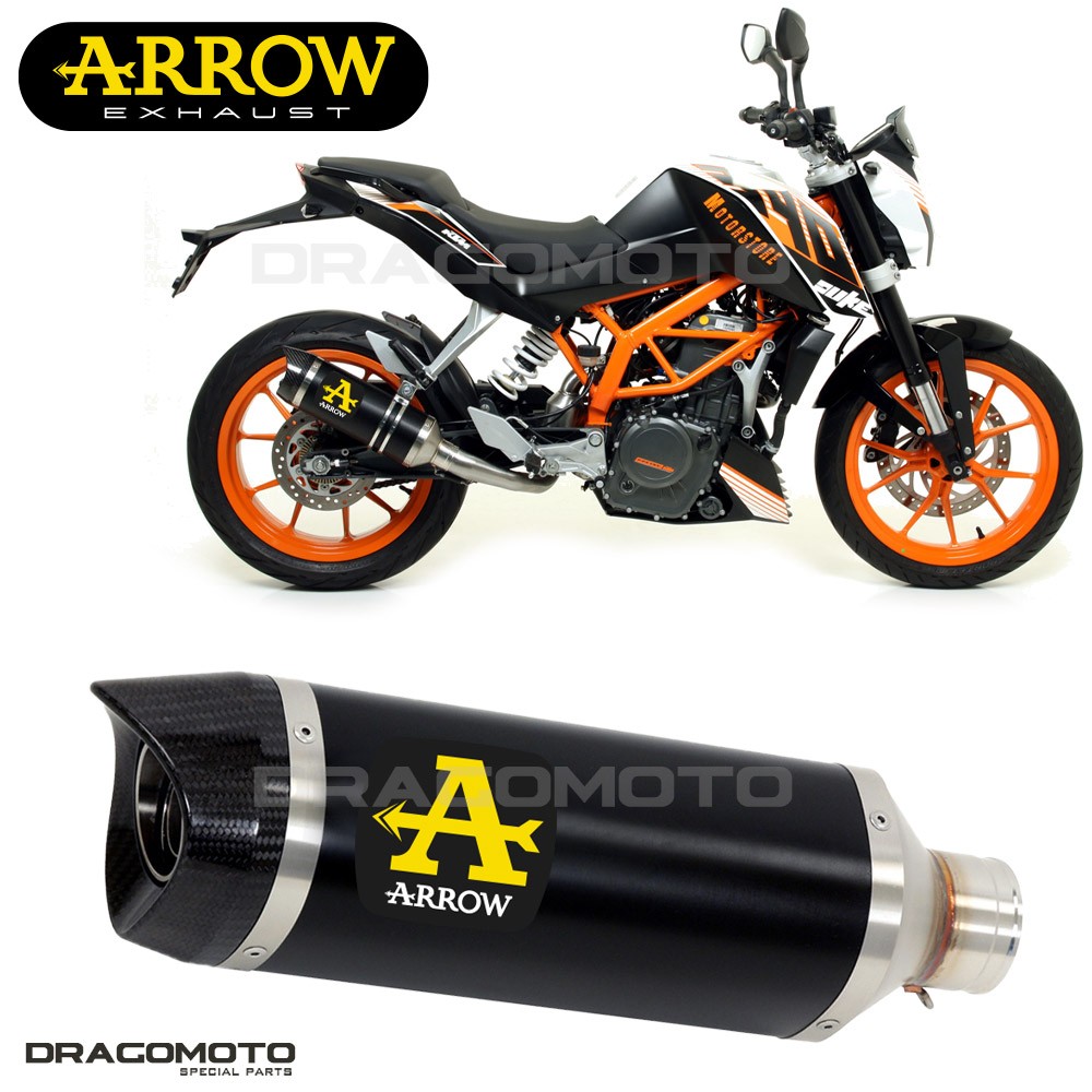 Échappement ARROW pour KTM 390 Duke 2013 : Libérez le style de votre roadster en ville