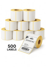 Rotolo Da 2500 Etichette Adesive Mm 40x18 Termiche 1 Pista Anima 40 - Foto 2