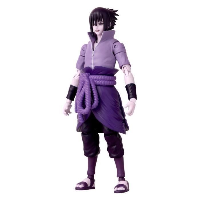 Figurine Sasuke Anime Heroes 17 cm Bandai, le cadeau idéal pour fan de Naruto