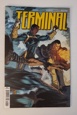 TERMINAL #1 CVR A ANDY KUBERT & DAVE MCCAIG CONNECTING WRAPAROUND. NEW. IMAGE.