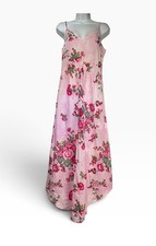 love shack fancy pink floral slip dress Size S