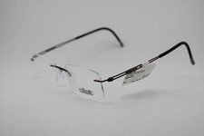 NEW SILHOUETTE 5521 70 6140 PURPLE GUNMETAL AUTHENTIC EYEGLASSES 49-19