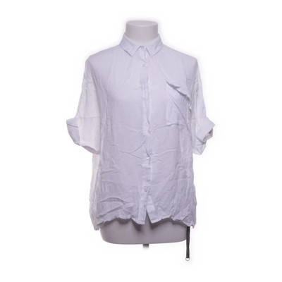 Black Palms the Label, Kurzarmhemd, Größe: M, TWO/W SHIRT, Weiß, Viskose #F85