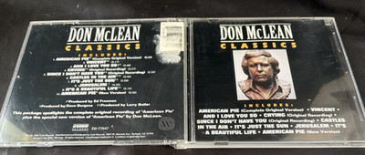 Don McLean   Classics   Audio CD (1992)   Curb Records   XLNT!