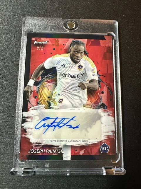 2024 Topps Finest Mls - Autographs Joseph Paintsil /5