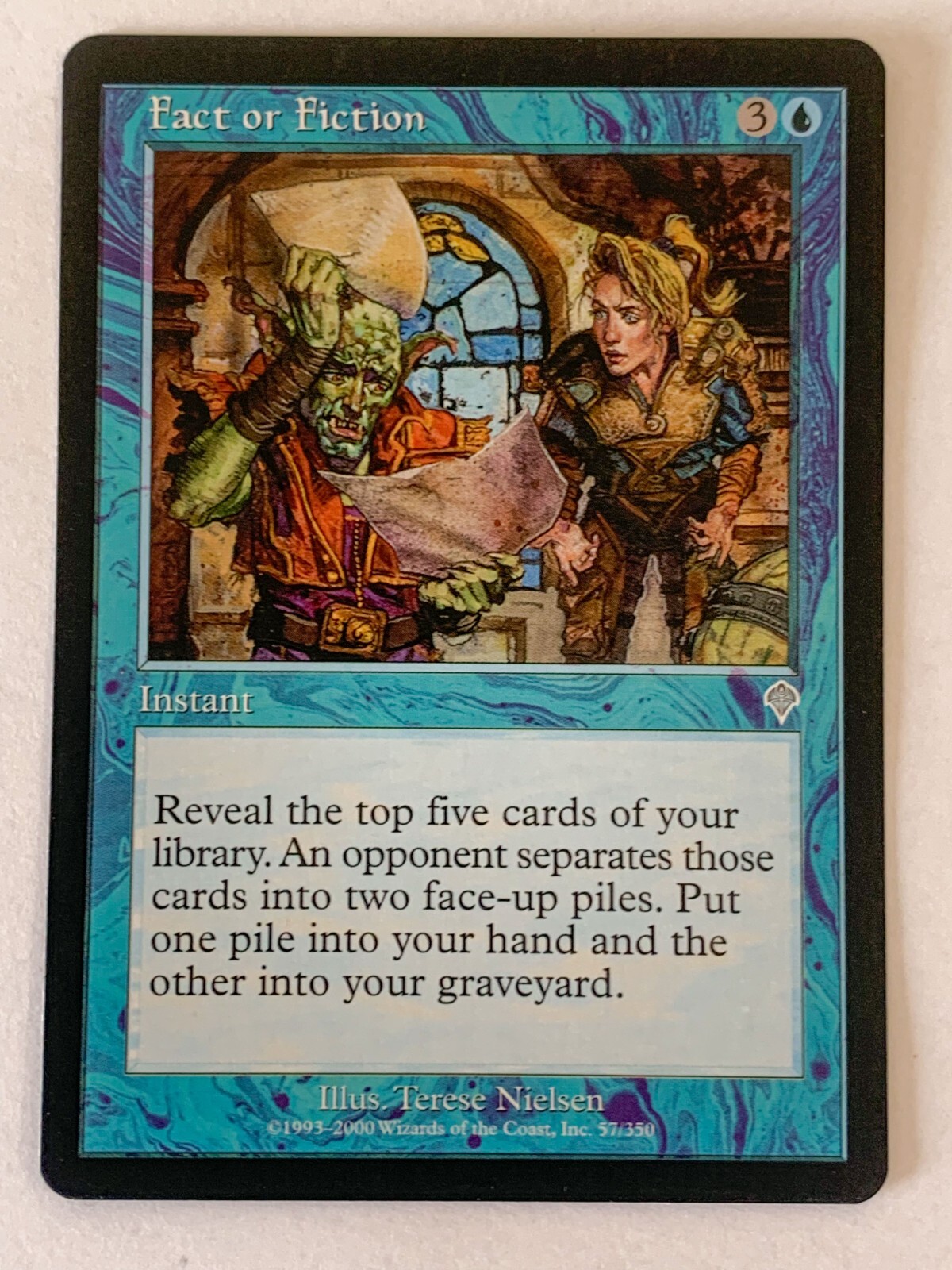 Fact or Fiction - Invasion (INV) - MTG - Near Mint - NM