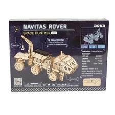 Navitas Rover Space Hunting LS504 Rokr Wooden Puzzle Model Kit NEW & SEALED‼