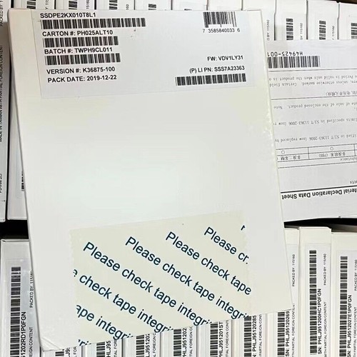 Intel P4510 SSD NVME SSDPE2KX010T8L1 SSDPE2KX010T8DE U.2 2.5" 1TB SSDPE2KX010T8 - Picture 4 of 7