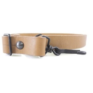 French-MAT-Military-Surplus-Tan-Leather-Rifle-Sling-Mint-Unissued-Condition-MAS
