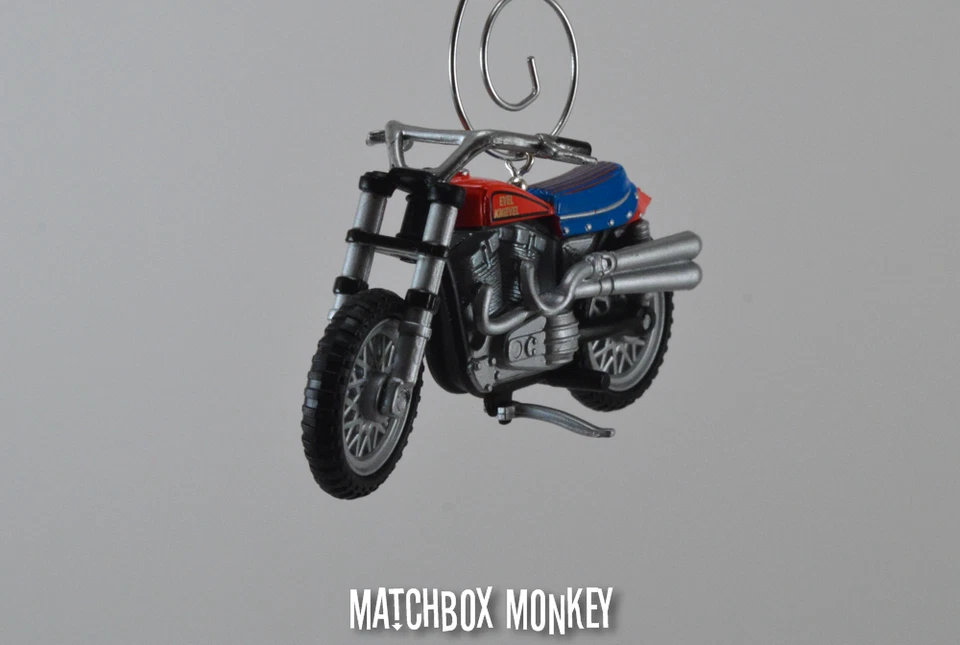 Daredevil Evel Knievel Harley Davidson XR750 Stunt Bike Motorcycle Ornament - Image 3 of 4
