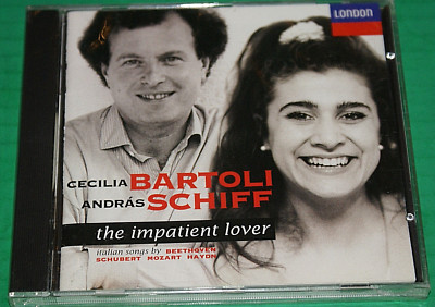 Cecilia Bartoli & Andras Schiff New Sealed Cd The Impatient Lover Italian Songs