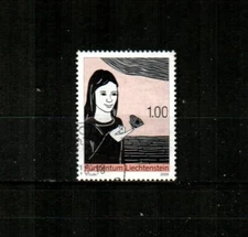 LIECHTENSTEIN Scott's 1437 ( 1v ) Stephan Sude F/VF Used ( 2009 ) #2