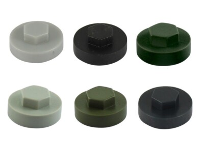 16mm Sechskant TEK Panel Schraube Abdeckkappen für 8mm 5/16'' Dachschrauben