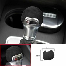 Black Alcantara Gear Shift Knob Shifter Lever Decor For Audi A3 Q2 S3 Tt 14-22 Black Alcantara Gear Shift Knob Shifter Lever Decor For Audi A3 Q2 S3 Tt 14-22