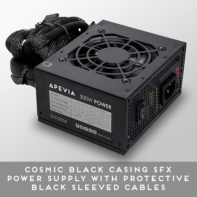 Apevia SFX-AP500W Mini ITX/Micro ATX/SFP 500W Internal Power Supply