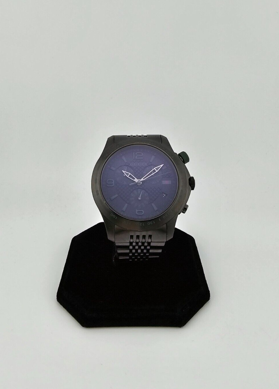 Gucci Men's G-Timeless Black Chronograph Dial Watch - YA126225A