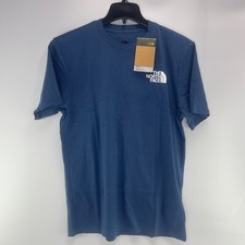 Camiseta The North Face Para Hombres Half Dome S/S Azul Sombreado/TNF Blanca