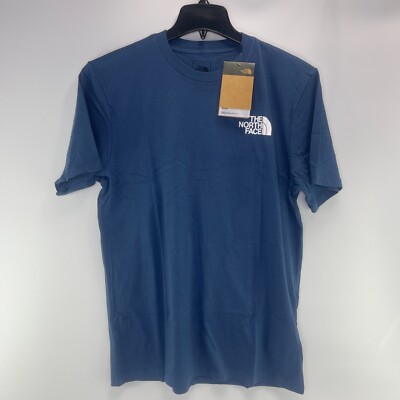 The North Face Mens Half Dome S/S Tee T-shirt Shady Blue / TNF White