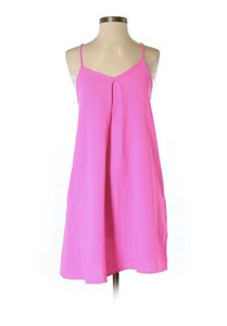 bright pink summer dress