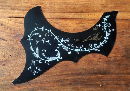 Pickguard Pour Guitare Acoustique Pickguard En Palissandre Massif
