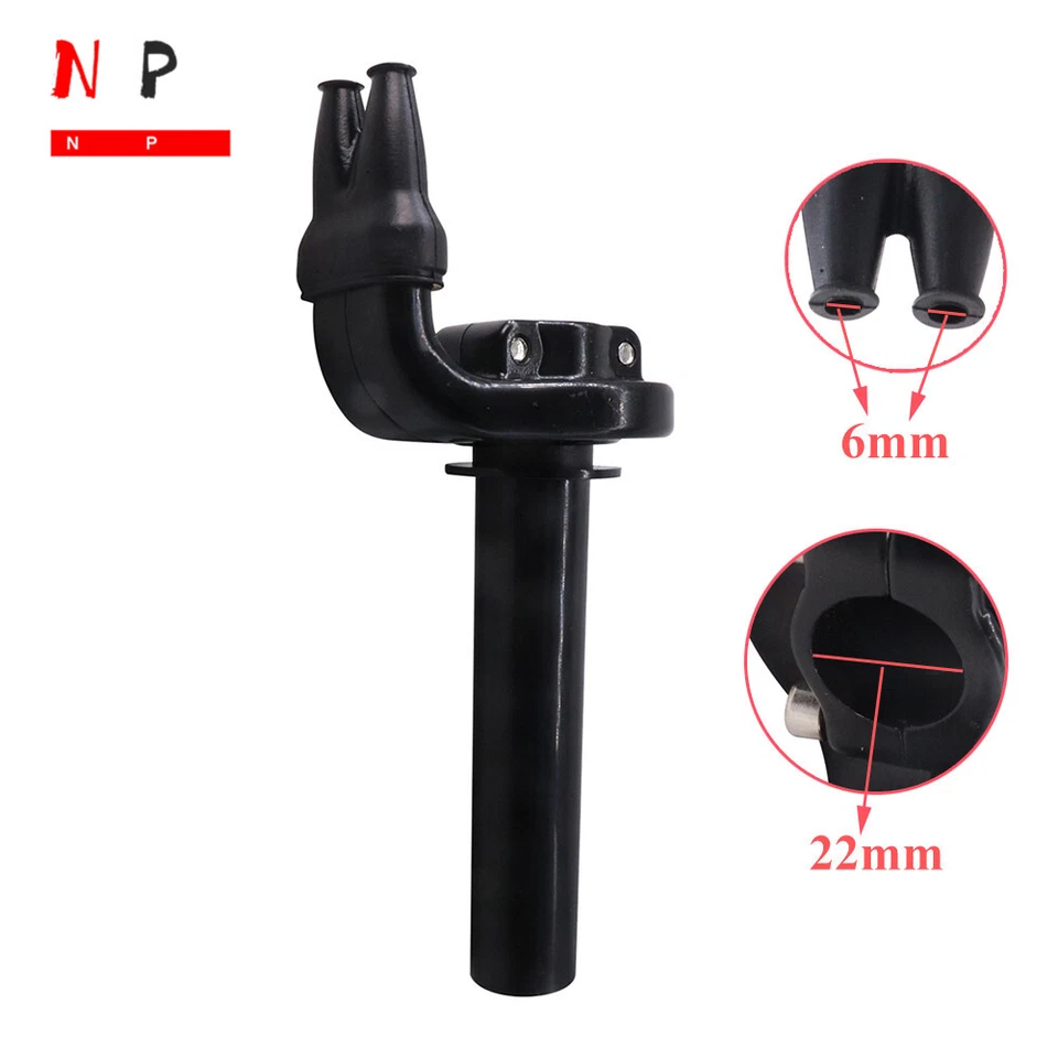 Empuñadura y cable de acelerador de giro para Kawasaki KX250F 2004-2010 Foto 2 de 4