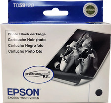 New Genuine Epson 59 Photo Black Ink Cartridge Bag Stylus Photo R2400